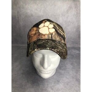 Clemson tigers camo hat